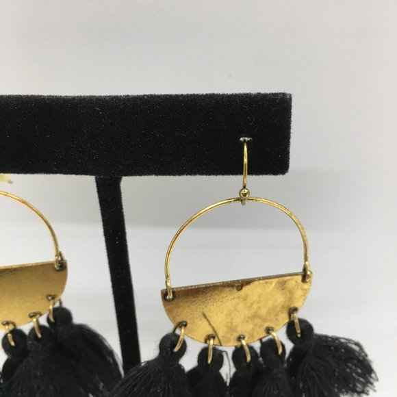 Lot of (3) Boho Festival Fringe Tassel Earrings - Picture 5 of 12